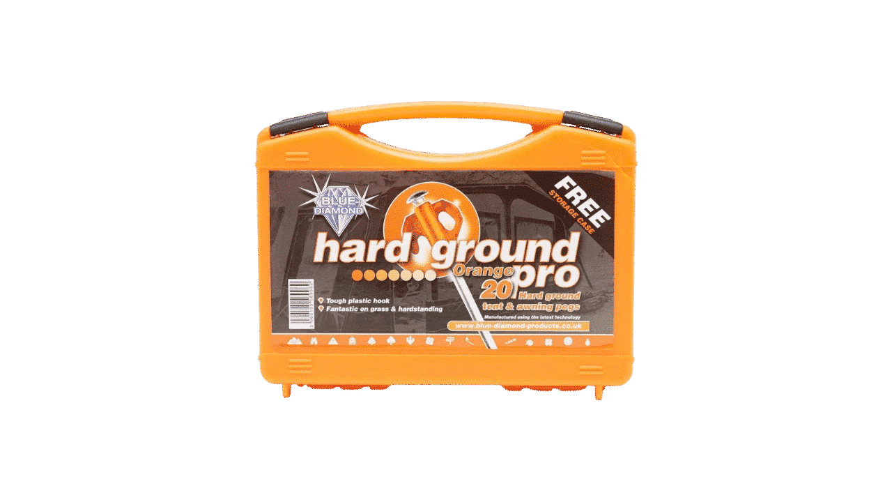 Blue Diamond Hard Ground Tent Pegs Caravan Awning Pegs Caravan Vlogger